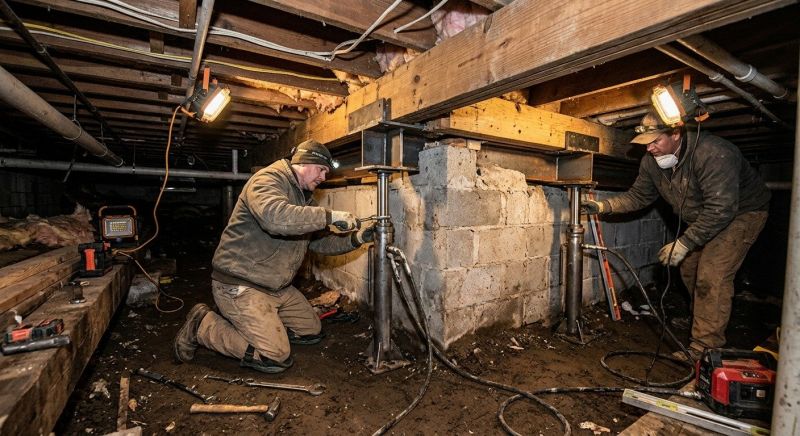 Basement Foundation Repair in Dunnellon, FL