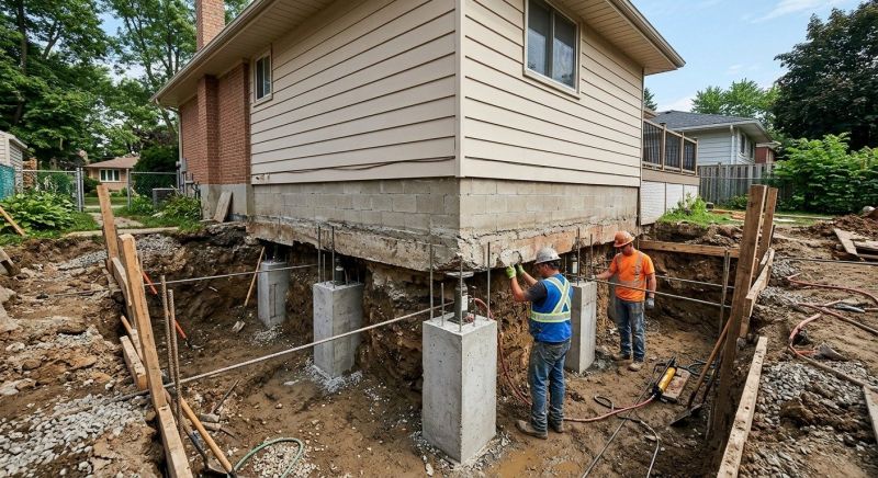 Basement Underpinning in Inverness, FL