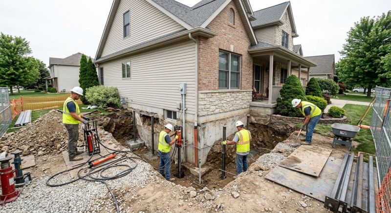 Building Foundation Repair in Beverly Hills, FL