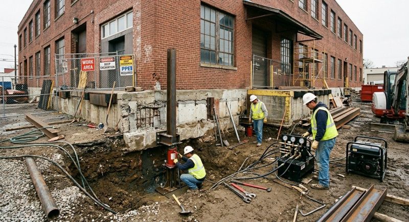 Building Foundation Repair in Bushnell, FL