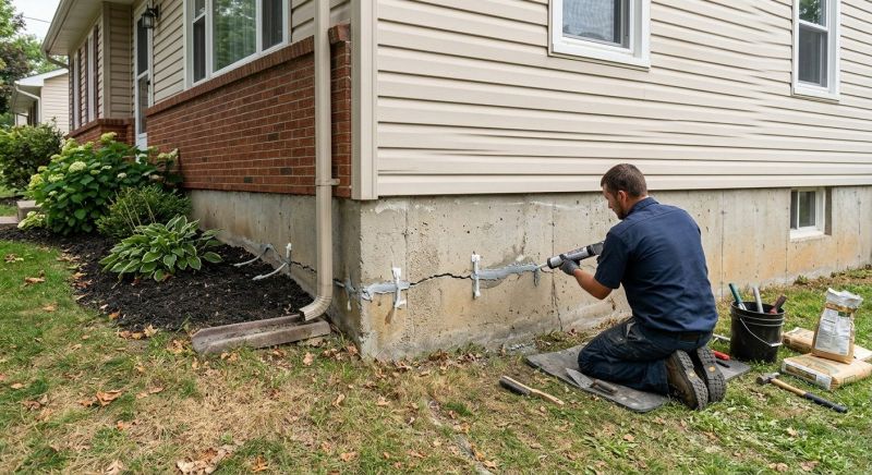 Cracked Foundation Repair in Bushnell, FL