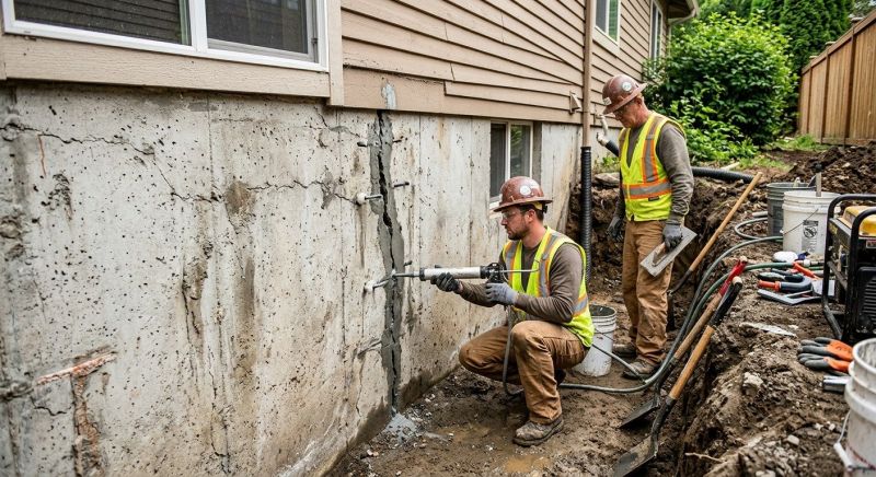 Cracked Foundation Repair in Hernando, FL