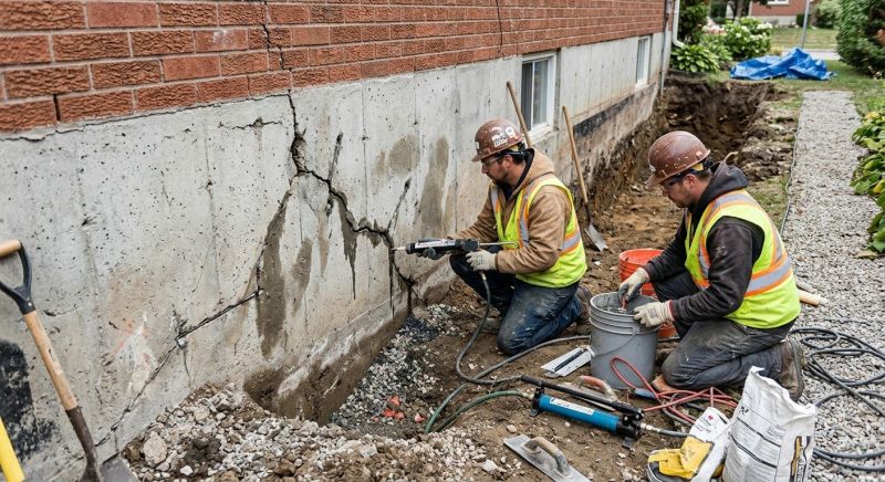 Cracked Foundation Repair in Lecanto, FL