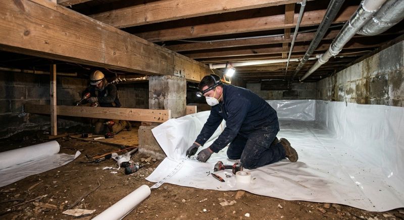 Crawl Space Leveling in Inverness, FL