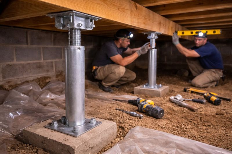 Crawlspace Structural Repair in Inverness, FL