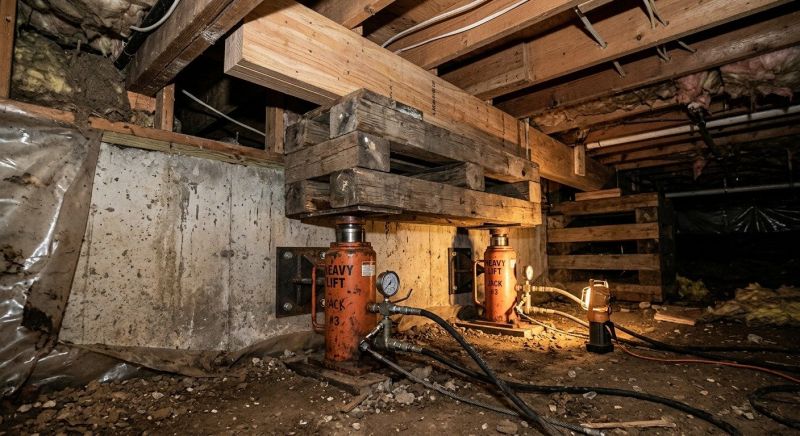 Foundation Jacking in Bushnell, FL