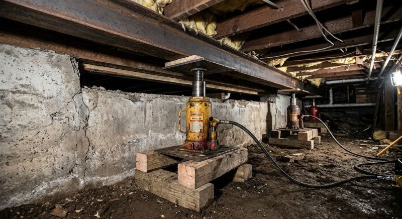 Foundation Jacking in Inverness, FL