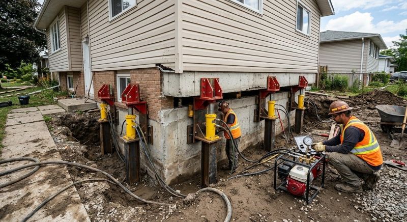 Foundation Lifting in Beverly Hills, FL
