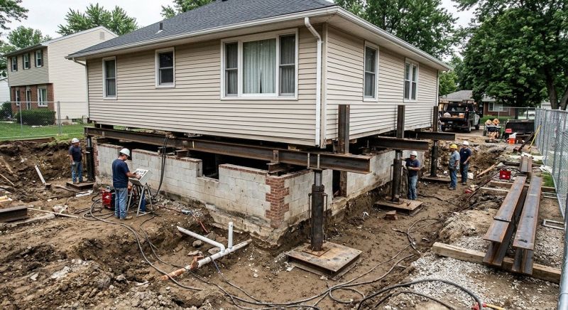 Foundation Lifting in Beverly Hills, FL