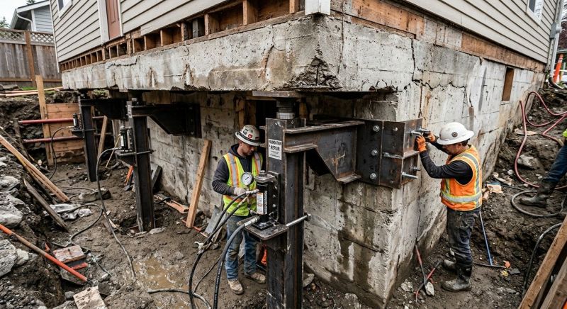 Foundation Lifting in Brooksville, FL
