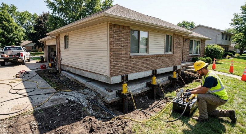 Foundation Lifting in Inverness, FL