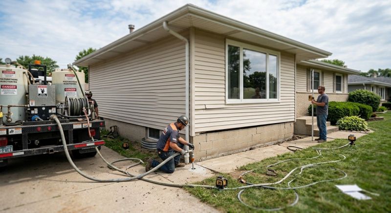 Foundation Lifting in Webster, FL