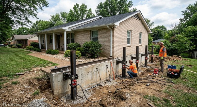 Foundation Pier Leveling in Inverness, FL