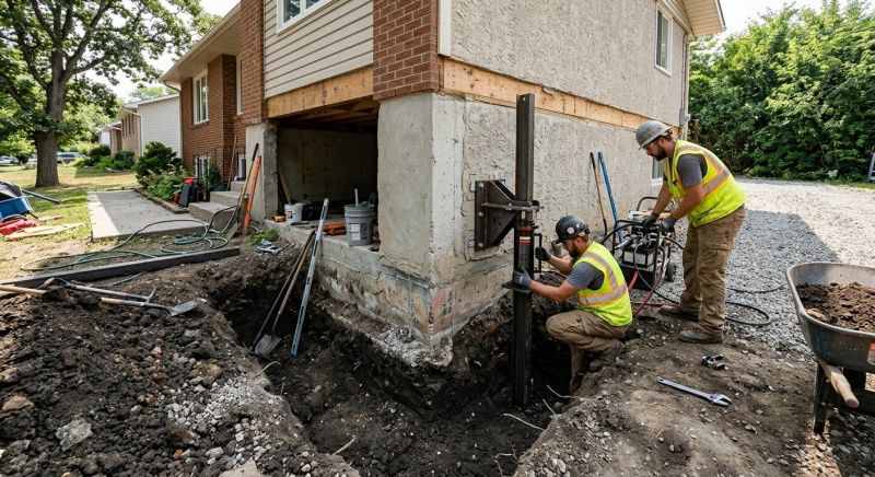 Foundation Pier Repair in Inverness, FL