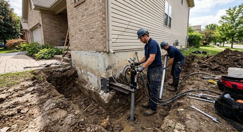 Foundation Settlement Repair in Inverness, FL