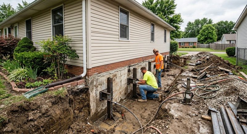 Foundation Stabilizing in Bushnell, FL