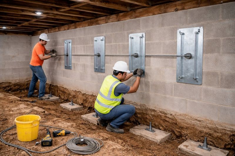 Foundation Stabilizing in Bushnell, FL