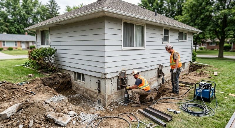 House Foundation Repair in Brooksville, FL