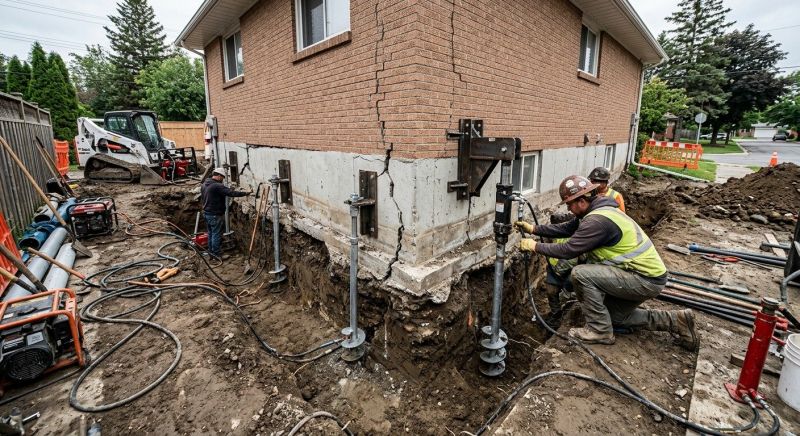 Sinking Foundation Repair in Bushnell, FL