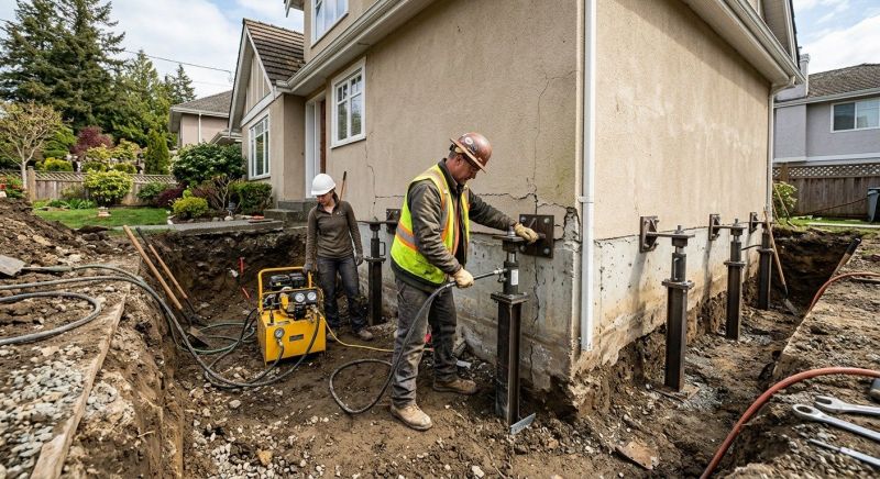 Sinking Foundation Repair in Homosassa, FL