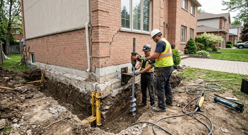 Sinking Foundation Repair in Lecanto, FL