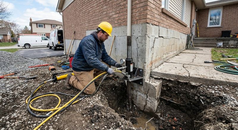 Sinking Foundation Repair in Sumter County, FL