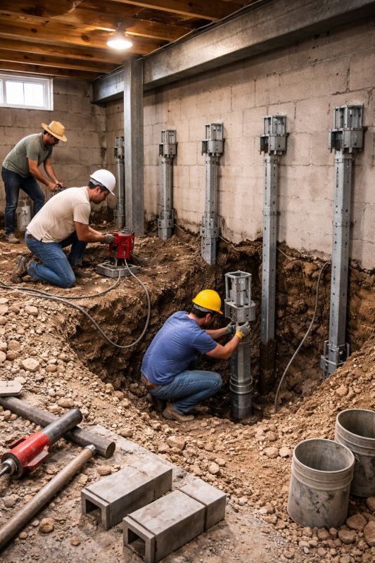 Structural Underpinning in Inverness, FL
