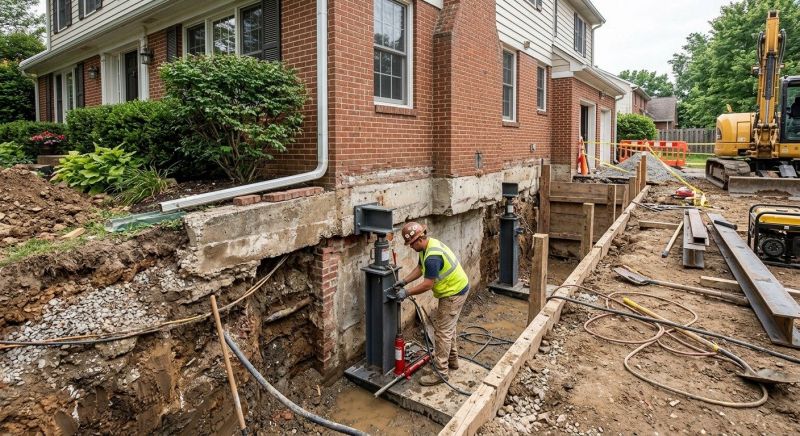 Structural Underpinning in Inverness, FL